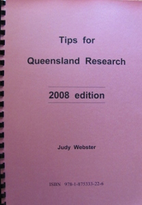 book Tips for Qld Research